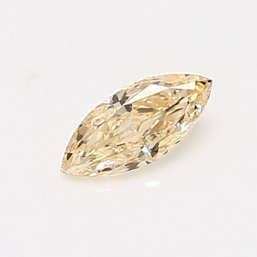 0.38 carat Fancy Light Orangey Yellow-SI2 Natūralus Marquise Deimantas (1)
