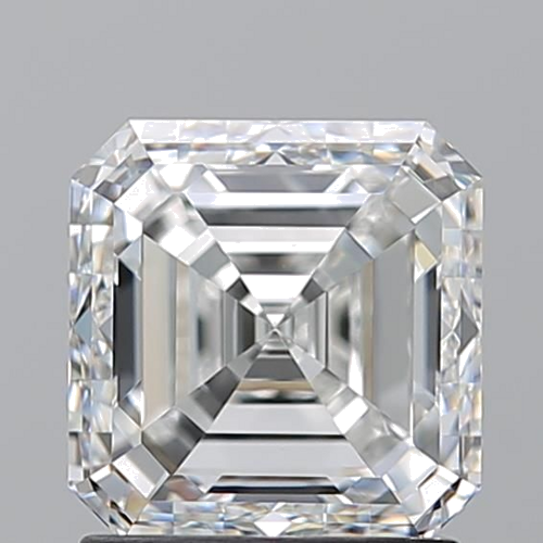 2.01 carat F-VS1 Natūralus Asscher Deimantas (1)