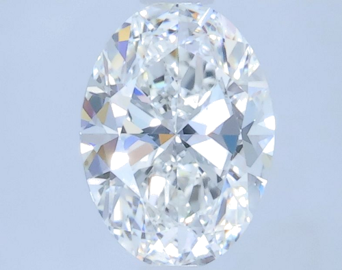 1.0 carat F-VVS1 Natūralus Oval Deimantas (1)