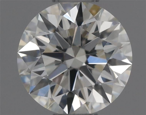 0.39 carat J-VVS2 Excellent cut Natūralus Round Deimantas (1)