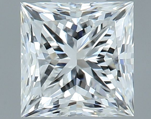 0.3 carat E-VVS2 Natūralus Princess Deimantas (1)