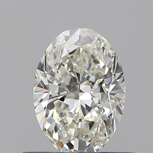 0.52 carat I-VVS2 Natūralus Oval Deimantas (1)