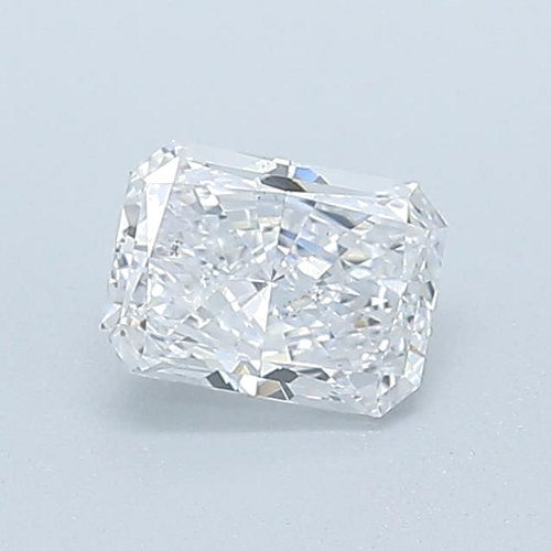 0.52 carat D-SI1 Natūralus Radiant Deimantas (1)