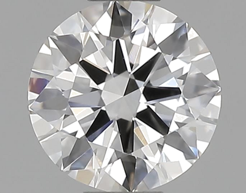 0.44 carat F-VVS2 Excellent cut Natūralus Round Deimantas (1)