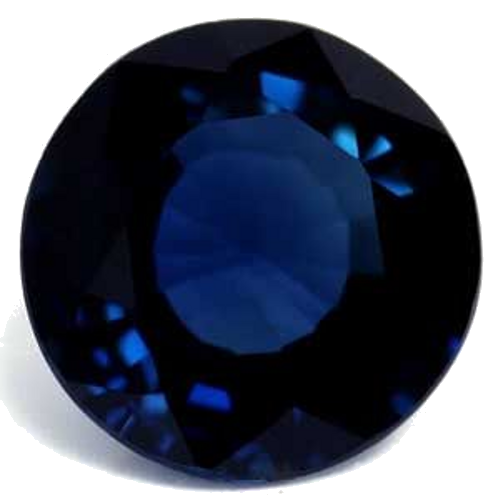 0.57 carat BLUE Round Safyras (1)