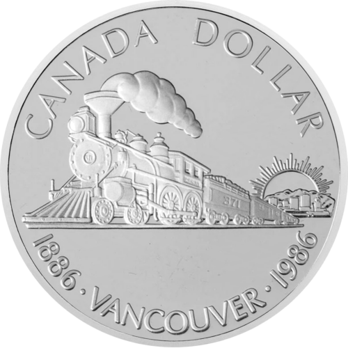 1 dollar Canada Elizabeth II silver coin (1)