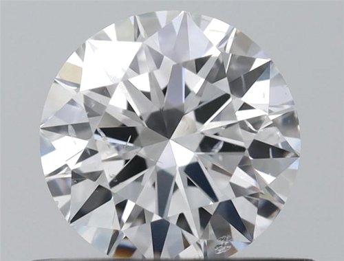 0.5 carat E-SI2 Excellent cut Natūralus Round Deimantas (1)