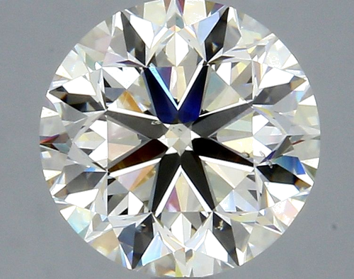 3.01 carat K-SI1 Very Good cut Natūralus Round Deimantas (1)