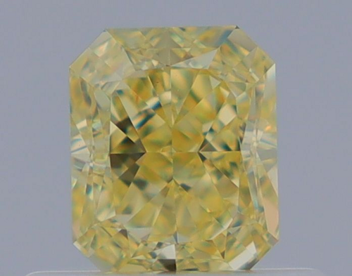 0.51 carat Fancy Yellow-VS2 Natūralus Radiant Deimantas (1)