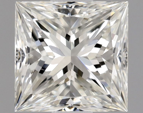 0.71 carat I-VS1 Natūralus Princess Deimantas (1)