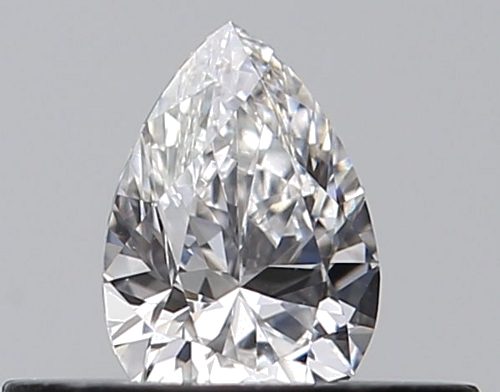 0.24 carat D-VS1 Natūralus Pear Deimantas (1)