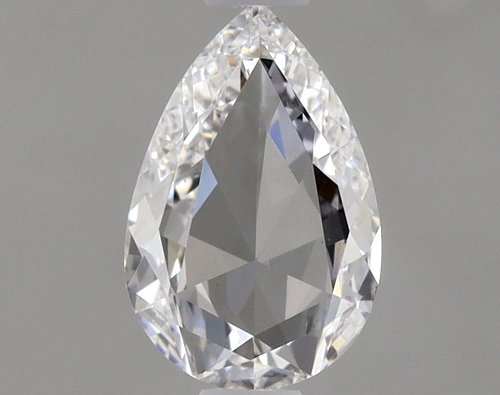 0.33 carat D-VS2 Natūralus Pear Deimantas (1)
