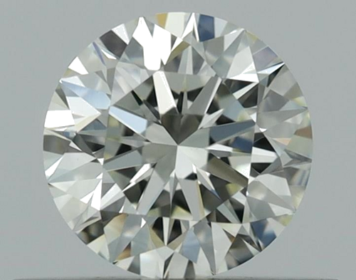 0.42 carat K-VVS2 Excellent cut Natūralus Round Deimantas (1)