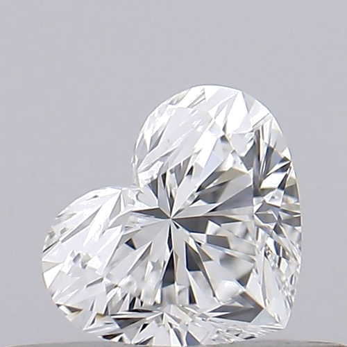 0.25 carat G-VVS2 Natūralus Heart Deimantas (1)