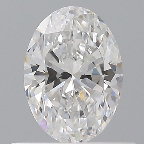 0.5 carat D-VVS2 Natūralus Oval Deimantas (1)