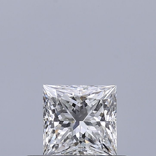 0.41 carat D-VVS2 Natūralus Princess Deimantas (1)