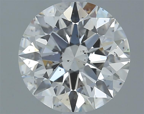 1.5 carat E-SI2 Excellent cut Natūralus Round Deimantas (1)
