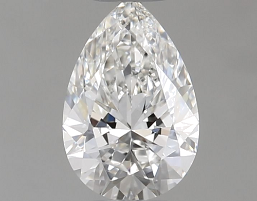 0.32 carat G-IF Natūralus Pear Deimantas (1)