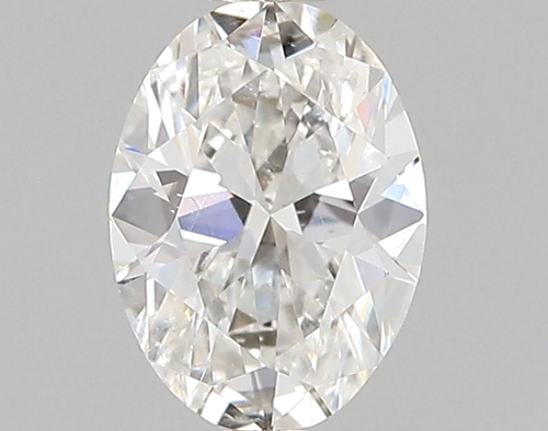 0.48 carat H-SI1 Natūralus Oval Deimantas (1)