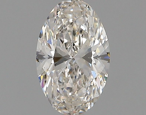 0.51 carat H-SI2 Natūralus Oval Deimantas (1)