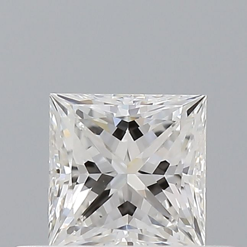 0.41 carat F-VVS2 Natūralus Princess Deimantas (1)