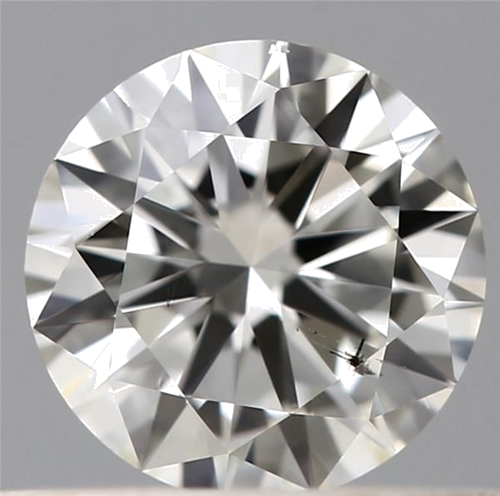 0.4 carat J-SI1 GD cut Natūralus Round Deimantas (1)