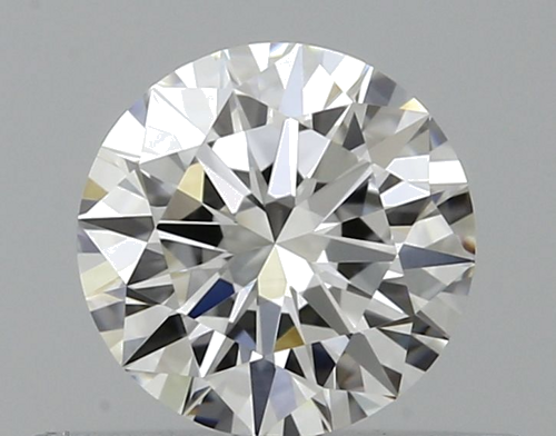 0.38 carat F-VVS1 Excellent cut Natūralus Round Deimantas (1)