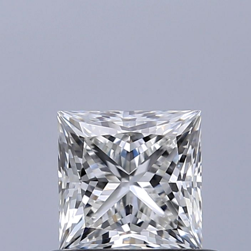 0.59 carat G-VS1 Natūralus Princess Deimantas (1)