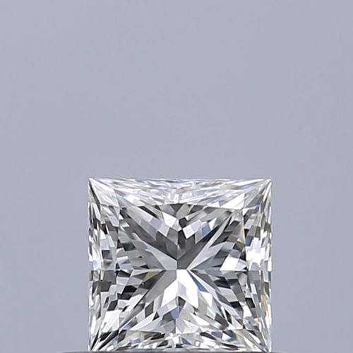 0.4 carat F-VVS1 Natūralus Princess Deimantas (1)