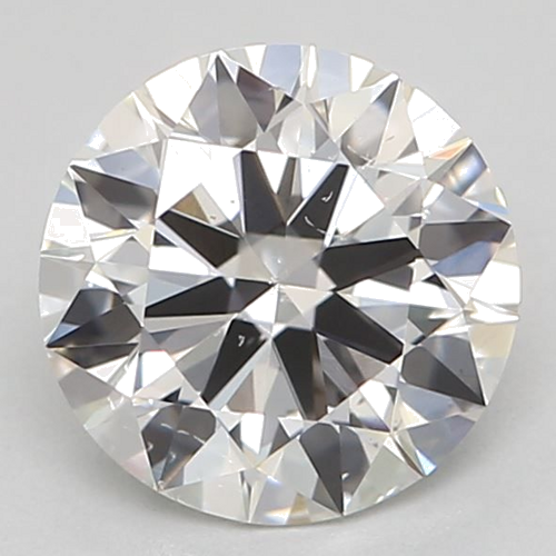 0.77 carat G-SI2 Excellent cut Natūralus Round Deimantas (1)
