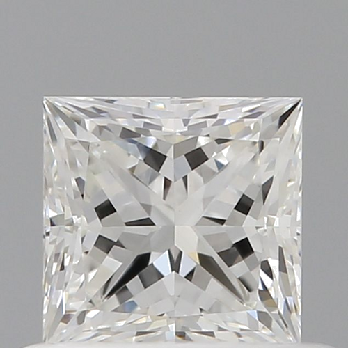 0.53 carat G-VVS2 Natūralus Princess Deimantas (1)