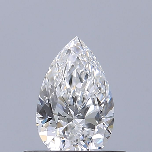 0.4 carat D-VVS1 Natūralus Pear Deimantas (1)