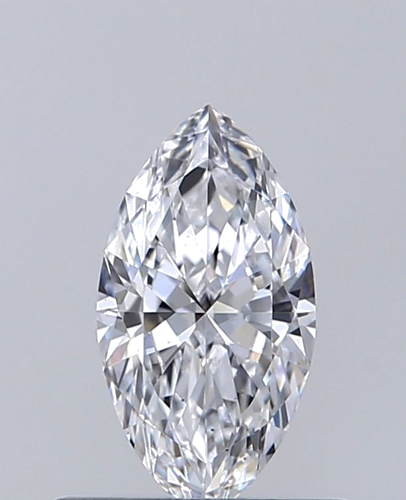 0.52 carat D-VS2 Natūralus Marquise Deimantas (1)