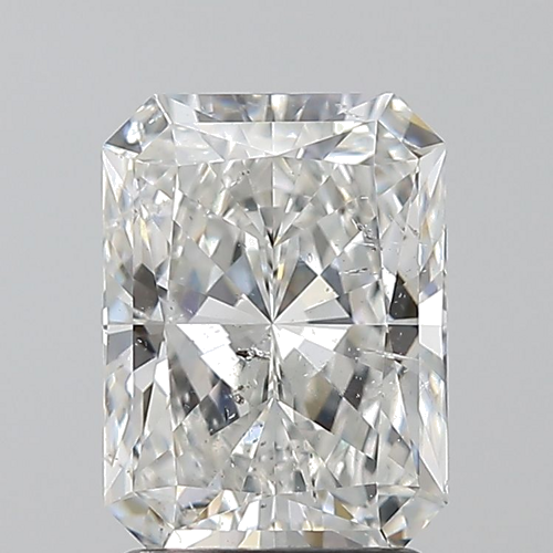 2.03 carat G-SI2 Natūralus Radiant Deimantas (1)