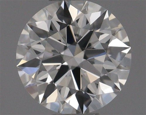 0.37 carat H-VVS2 Excellent cut Natūralus Round Deimantas (1)
