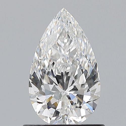 0.8 carat E-VS1 Natūralus Pear Deimantas (1)