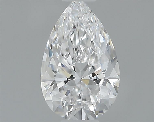 0.31 carat D-VS1 Natūralus Pear Deimantas (1)