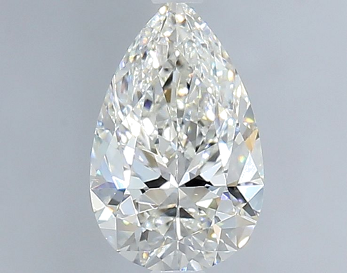 1.0 carat I-VS2 Natūralus Pear Deimantas (1)