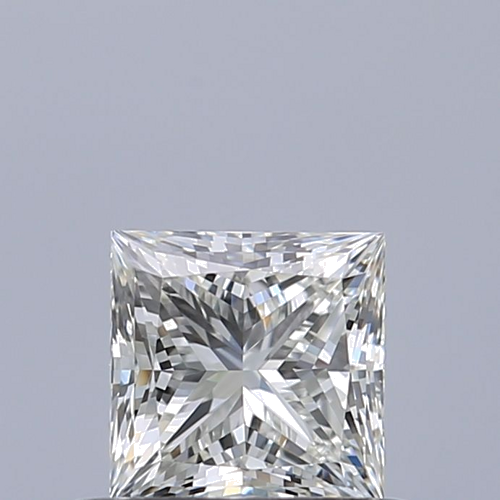 0.51 carat I-VVS1 Natūralus Princess Deimantas (1)