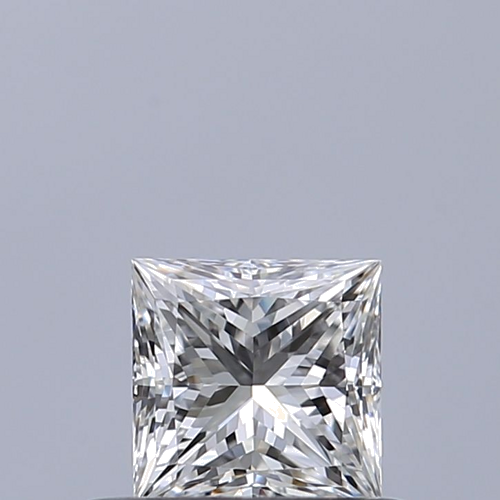 0.41 carat E-VVS1 Natūralus Princess Deimantas (1)
