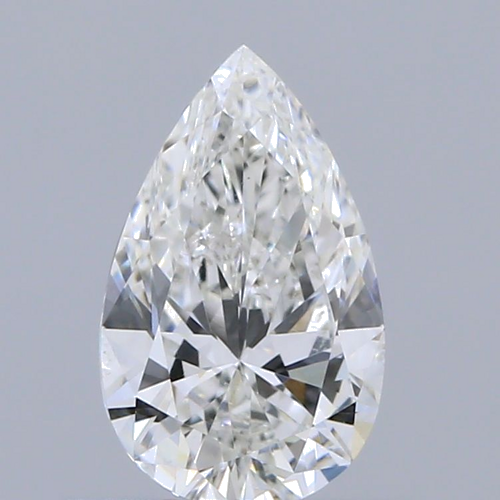 0.5 carat G-VS2 Natūralus Pear Deimantas (1)