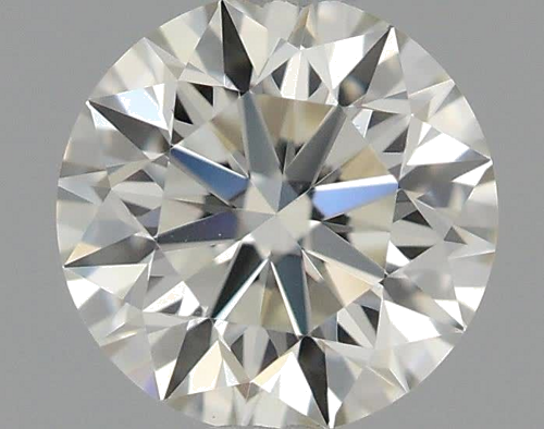 0.32 carat K-VVS2 Very Good cut Natūralus Round Deimantas (1)