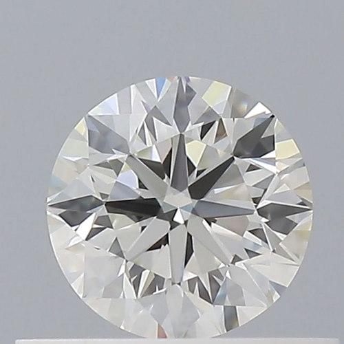 0.5 carat J-VVS2 GD cut Natūralus Round Deimantas (1)