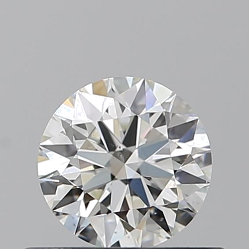 0.51 carat I-VS2 Excellent cut Natūralus Round Deimantas (1)