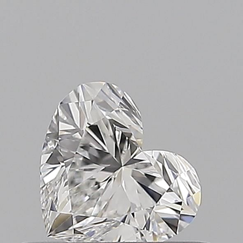 0.5 carat E-VVS1 Natūralus Heart Deimantas (1)