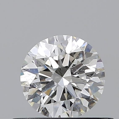 0.43 carat G-SI2 Excellent cut Natūralus Round Deimantas (1)
