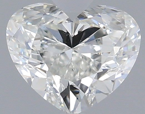 0.8 carat I-VS1 Natūralus Heart Deimantas (1)