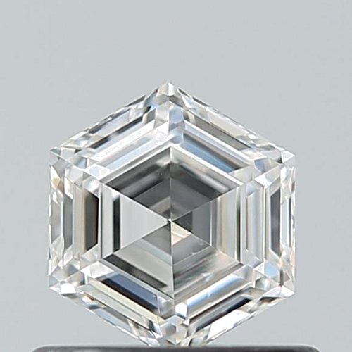 0.48 carat F-VS2 Natūralus Hexagonal Deimantas (1)
