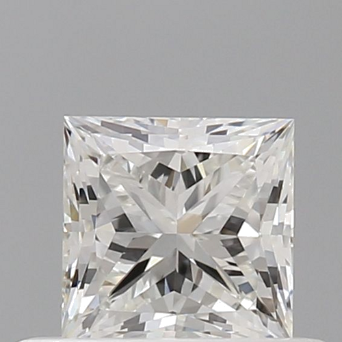 0.5 carat H-VVS2 Natūralus Princess Deimantas (1)