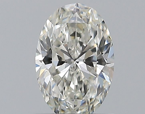 0.52 carat I-VS1 Natūralus Oval Deimantas (1)